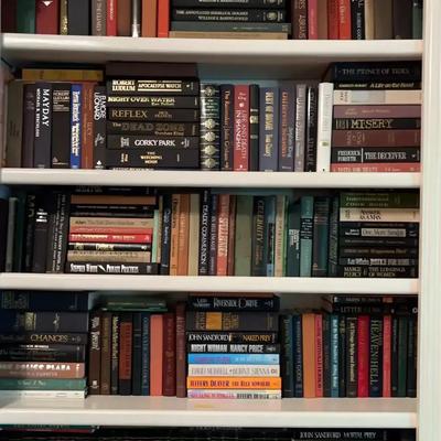 Large Book Collection Featuring Harvard Classics and Modern Authors
