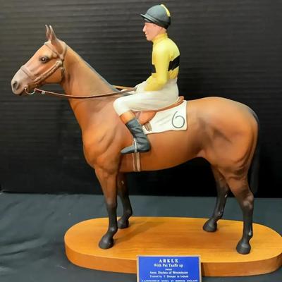 Beswick England “Arkle with Pat Taaffe Up” Connoisseur Model