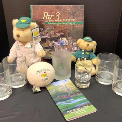 Masters Golf Tournament Memorabilia Collection