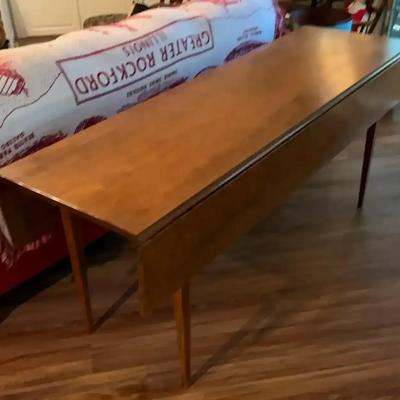 Wooden Drop-Leaf Table