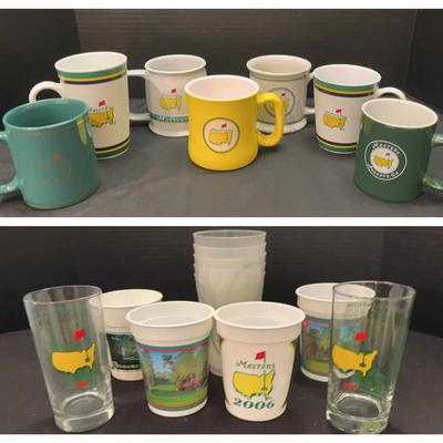 Masters Golf Mugs and Cups Collection