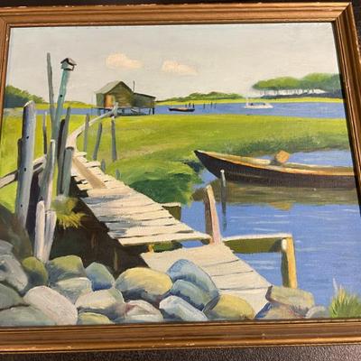 HELEN MCCLINTOCK OIL PAINTING