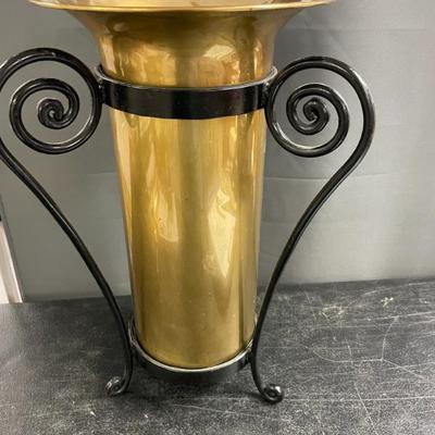 BRASS/CAST UMBRELLA STAND