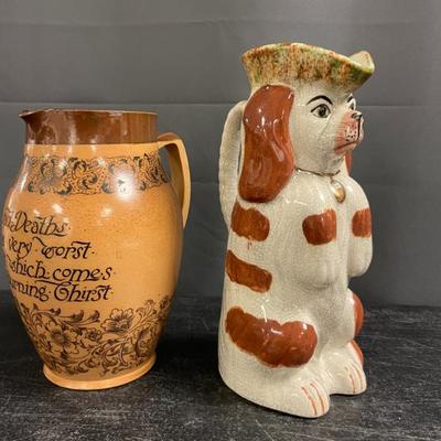 DOULTON/FITZ FLOWD PITCHERS