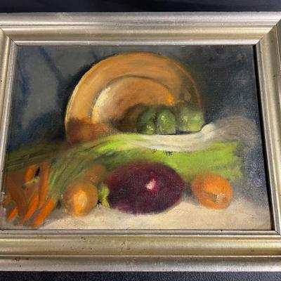 STILL LIFE - FRUIT - SIGNED JUNNIE '61