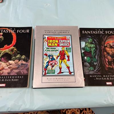 MARVEL MASTERWORKS BOOKS
