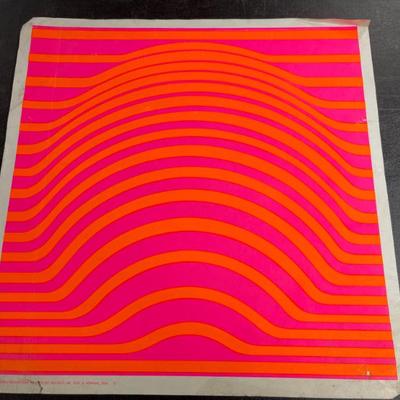 1968 PANDORA BLACKLIGHT POSTER - SPHERE