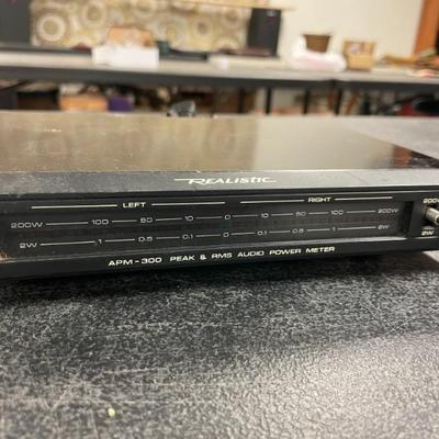 AUDIO POWER METER REALISTIC