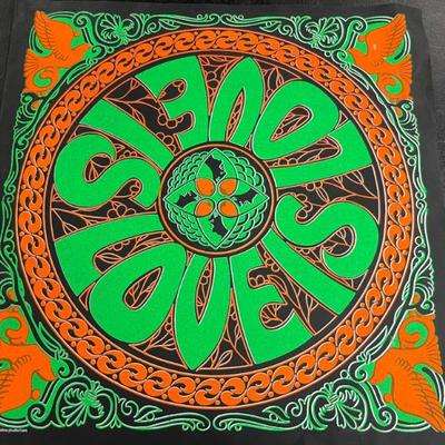 1967 PANDORA PRODUCTIONS LOVE IS LOVE BLACKLIGHT POSTER