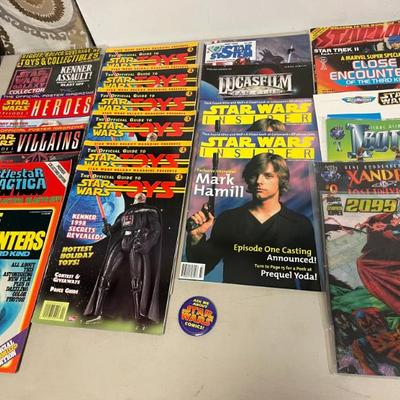 STAR WARS AND SCI-FI MAGS