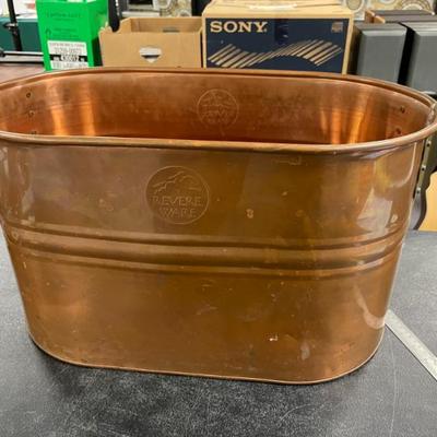 REVERE WARE COPPER DOUBLE BOILER