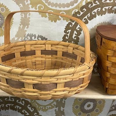 WOVEN BASKET - DOT MAINE