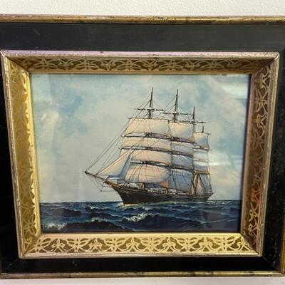 STUNNING SHIP PRINT