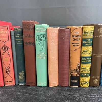 VINTAGE HARDCOVER BOOKS