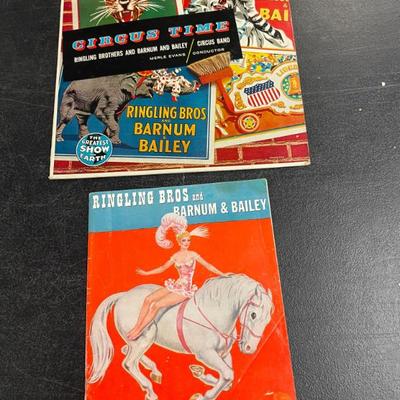 BARNUM & BAILEY 1954 CIRCUS AND RECORD