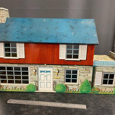 MARX TIN LITHO  DOLL HOUSE