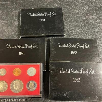 US MINT PROOF SETS