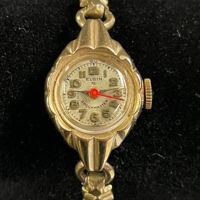 ELGIN 10KT GOLD FILLED WATCH
