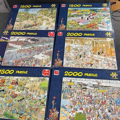JAN VAN HAASTEREN COMIC PUZZLES