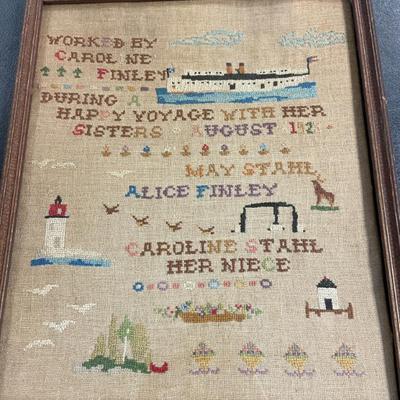 NEEDLEPOINT SAMPLER