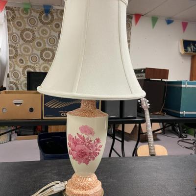 HEAVY TRANSFERWARE LAMP