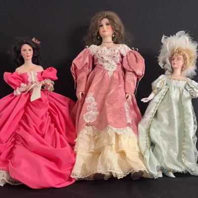 Linda Edwards and Dynasty Porcelain Dolls 
