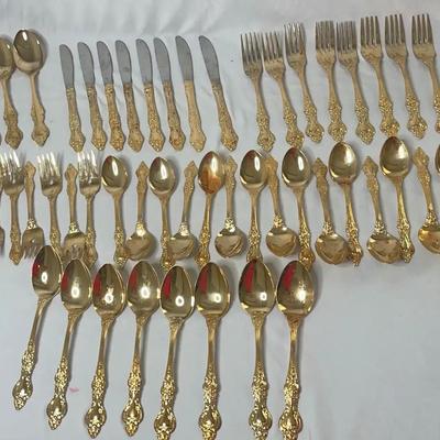 Golden Barclay Flatware 