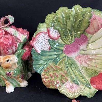 Fitz & Floyd French Market/Cookie Jar