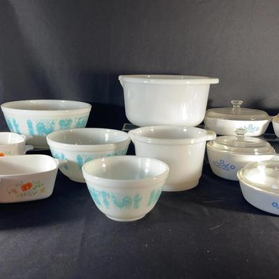 Corning Ware & Pyrex: Amish Butterprint