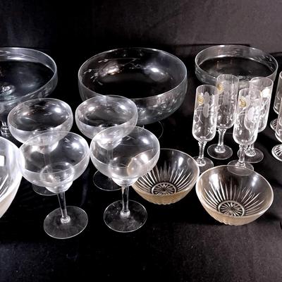 Vintage Princess House Crystal Glass Collection 