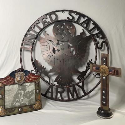 Metal Army Decor
