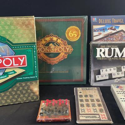 New Games: Monopoly, Scrabble, Dominos and More