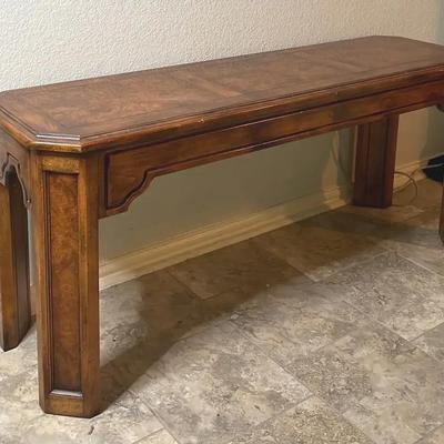 Wood Sofa Table 