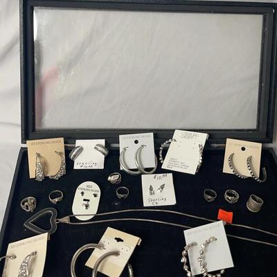 Sterling Rings And Earrings