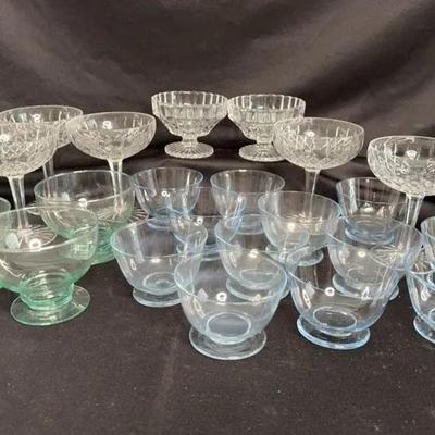 Crystal Dessert Dishes 