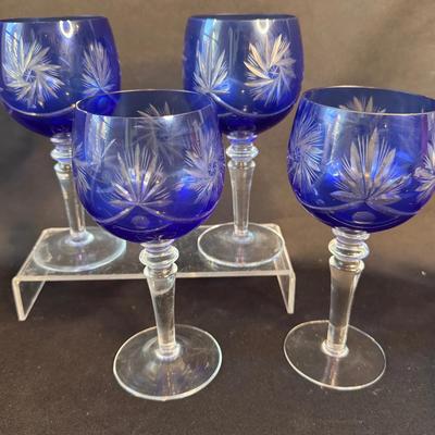Cobalt Blue Glasses -4