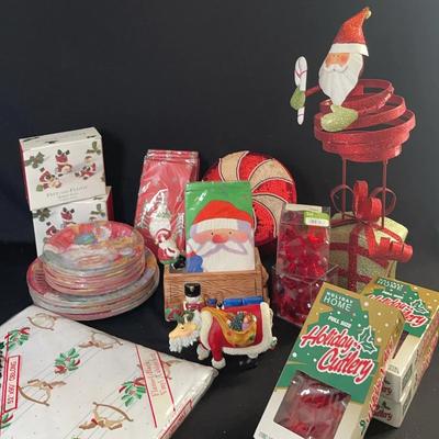 Odds And Ends For Christmas Table  