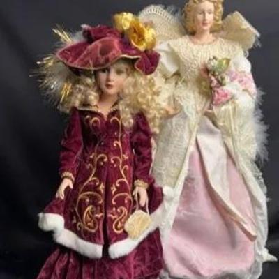 Angel & Porcelain Dolls (2)