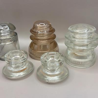 Clear Glass Insulators