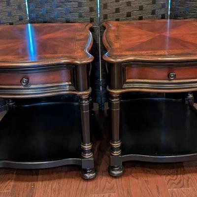 Hooker Furniture Side Tables (25"x24"x28")