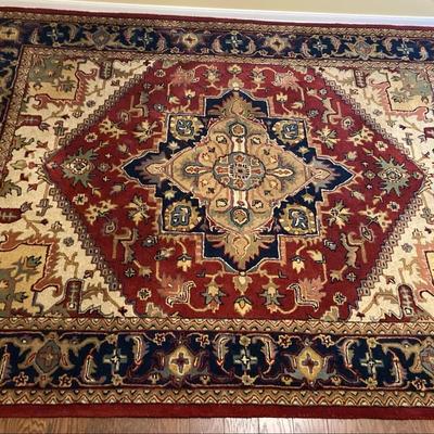 Safavieh Heritage Rug (7’6”x9’6”) 100% Wool, Heavy/High Pile 
