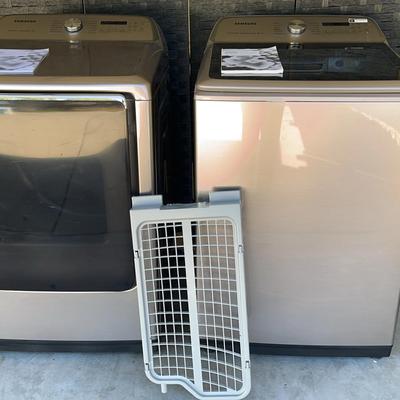 Samsung  Active Water jet Super Speed Washer Matching Samsung  Electric Dryer