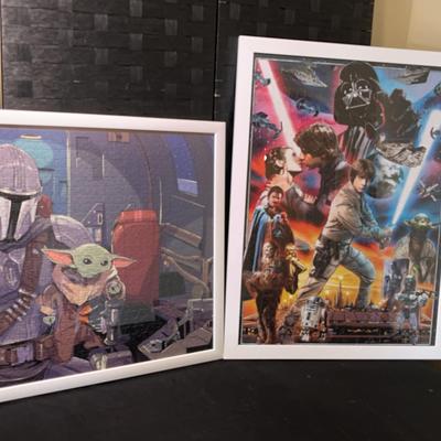 Star Wars Puzzles Framed In Glass 