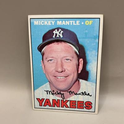 1967 TOPPS Mickey Mantle 