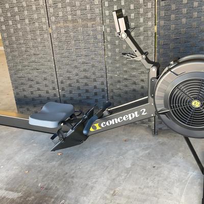 Concept2 RowErg rowing machine.