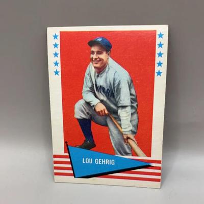1961 Fleer #31 Lou Gehrig Yankees
