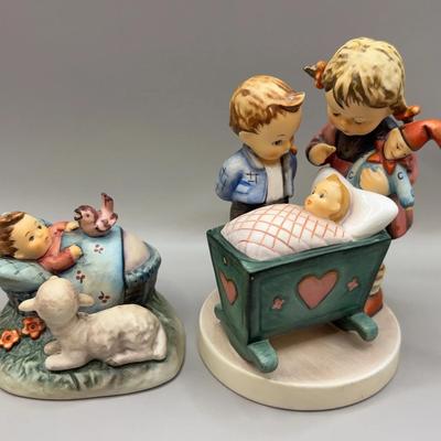 Goebel Hummel 1990's "Blessed Event" and "The Guardian" 