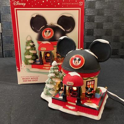 Department 56 Mickey Mouse Ear Hat Shop 