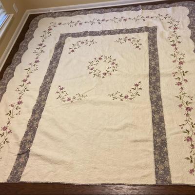 King Size Quilt (measurements In Pictures)