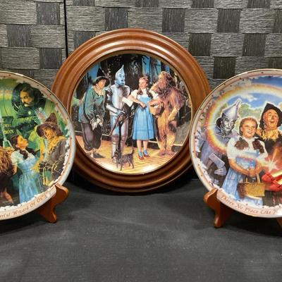 The Bradford Exchange Wizard Of Oz Collectors Plates 